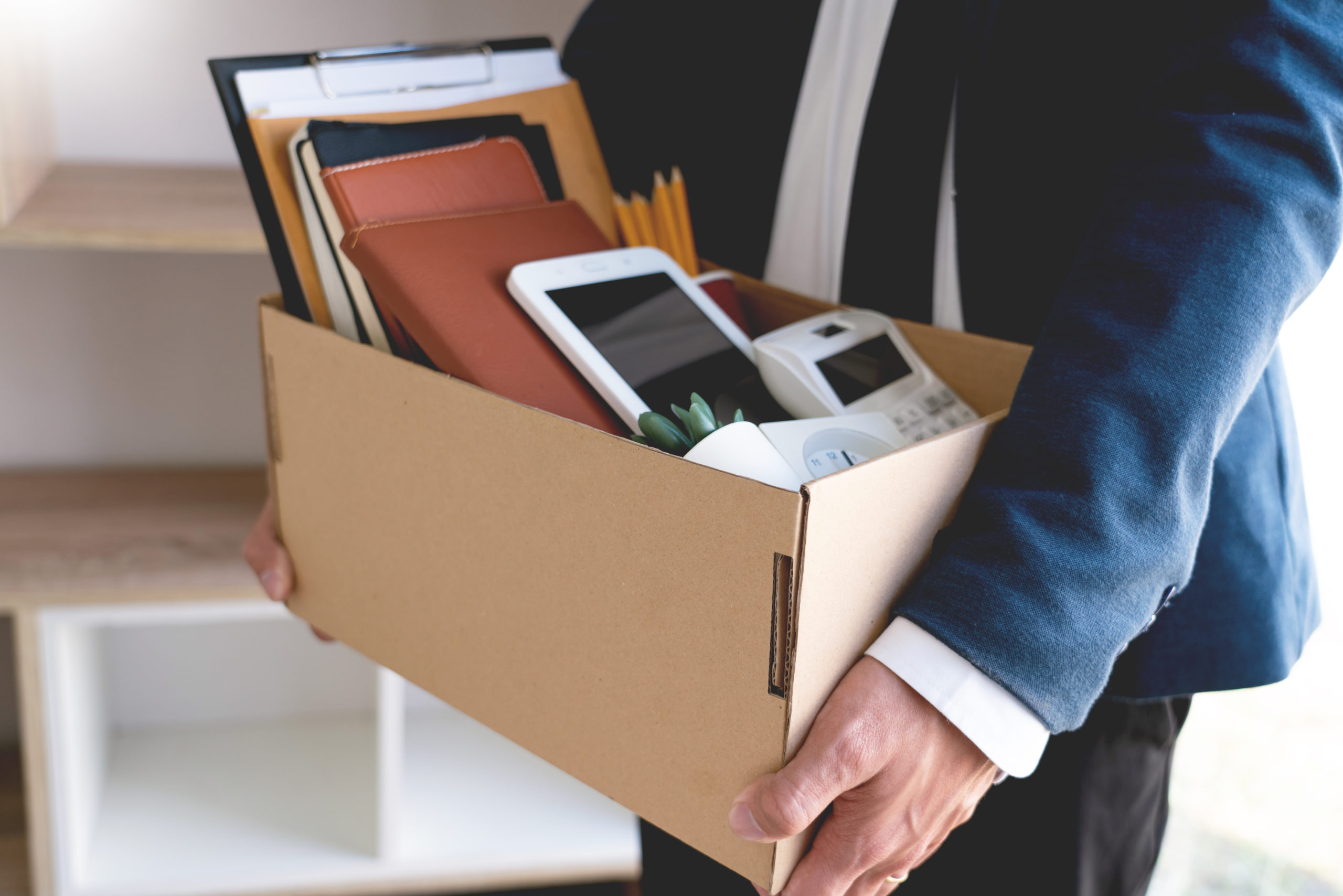 Licenciement économique : salarié quittant l'entreprise